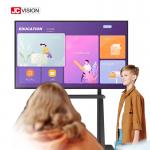 JCVISION Silver HUD Interactive Smart Board For Education / Conference Meeting for sale