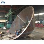 25mm 5000mm Conical Tank Heads Carbon Steel Semi Elliptical Head Dimensions for sale
