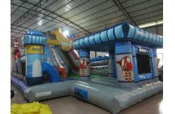 China Waterproof Airplane Themed Inflatable Fun City For Children With CE EN14960 UL supplier