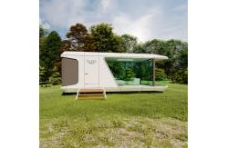 China 2-3 Person Capacity Economical Movable Prefabricated Capsule Room Hotel Garden Pod Made With Eco-Friendly Materials supplier