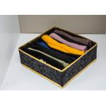 Non Woven Cardboard Foldable Drawer Organizer 40x40x9CM for sale