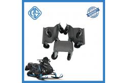 China Small Booster Snowmobile Roller Set Mini Grey 1500LBS Snowmobile Caster Dolly supplier