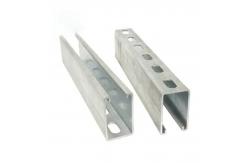 China Rust Resistance Stainless Strut Channel Polished For Building Construction supplier