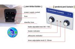 China CE , RoHS Mechanical Ultrasonic Cleaner For Baby Bottle Sterilizing supplier