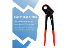 China Durable Alloy Angle Head PEX Crimp Tool Multipurpose For Copper Rings supplier