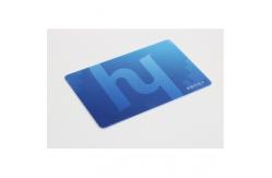 China Blue Wizard Layout E Ink Smart Card ISO 7816 Protocol with digital buttons supplier