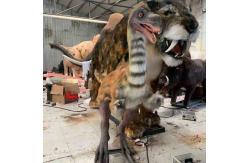 China Lifelike Realistic Animatronic Dinosaur Amusement Park Limusaurus Model supplier