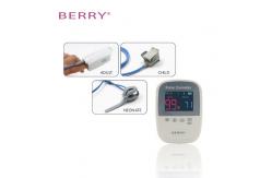 China Safety Battery Lock Hand Held Pulse Oximeter With Spo2 Probe Sensor supplier
