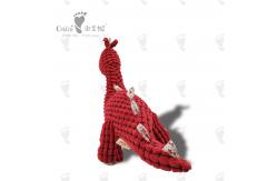 China 46cm Stuffed Cartoon Characters ODM Soft Anime Red Dinosaur Toy supplier