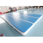 Blue 6x3x0.2m Inflatable Air Track For Swimming Pool Floating Mat