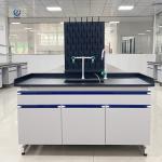 Customized Laboratory Island Bench with Load Capacity 200-250 Kg for sale