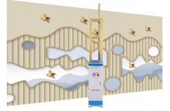 China 3d 4d Effect 2880dpi 1800mm Direct To Wall Printer supplier