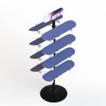 4 Layers Skateboard Display Sport Equipment Racks For Sliding Plate for sale