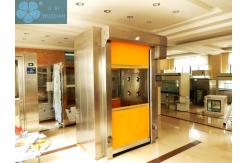 China Double Telecontroller 4000mm Width PVC Roller Shutter Doors supplier