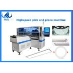 250000CPH LED Chip Mounting Machine 68 Nozzles SMT PCB Assembly Machine for sale