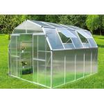 Portable One Stop Gardens Greenhouse Commercial Galvanized Steel Frame for sale