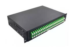 China 2U 19 Full Loaded Fixed Rack mount Fiber patch panel supplier
