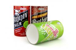 China Custom Printed Recycled Food Paper Can Composite Empty Cans Personal Care supplier