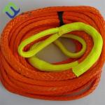 28mmx300m 12 Strand Spliced UHMWPE Rope HMPE Rope Mooring Towing Rope