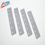 Grey thermal conductive silicone insulation soft pad 0.45mmT for IC component with good insulation TIS118-01 for sale