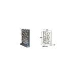 Single Faced PP Pegboard / Acid And Alkali Resistant Pegboard / PP Pegboard Supplier