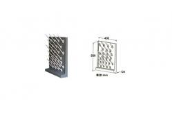 China Single Faced PP Pegboard / Acid And Alkali Resistant Pegboard / PP Pegboard Supplier supplier