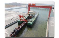 China Cutter Suction Dredger with 14m Dredging Depth and 50kw Generator Set supplier