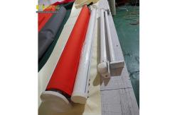 China Aluminum Retractable Window Awnings Drop Arm Remote Control Deck Awnings supplier