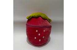 China Customizable Cute Stuffed Plush Toys With Zippers Strawberry-shaped Little pig supplier