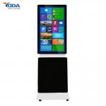 Ground Stand Rotating Screen LCD Display WIFI Network Android Monitor for sale