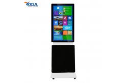 China Ground Stand Rotating Screen LCD Display WIFI Network Android Monitor supplier