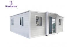 China Flexible Expandable Prefab Steel Frame House Foldable 40ft supplier