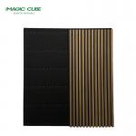 Wall Decor Interior Modern Salt Wood Veneer Mdf Akupanel Acoustic Panel Wooden for sale