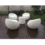 Comfortable Outdoor Rattan Furniture Sofa Chair Set For Garden for sale
