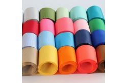 China RPET Recycled Polyester Grosgrain Ribbon By The Yard GRS Certificate supplier