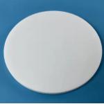 Clear Quartz Plate Opaque Silica Fused Polished Round Polished Quartz Glass Plate / Window for sale