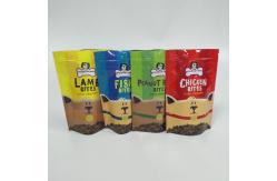 China k Foil Pouch Packaging Pet Food Bag 120 Micron Thickness With Clear Window supplier