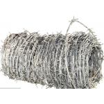 Fence Construction Protection 14gauge Double Twisted Galvanized Barbed Wire for sale