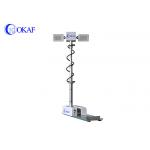1.8 m  Outdoor Vehicle Mounted Mast Lighting Telescopic Monitoring System for sale