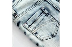 China Slim Fit Long Section Kids Denim Clothes , 2 - 8 Years Children Denim Jeans supplier
