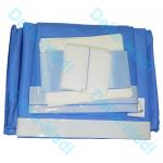 75 x 90cm Universal Surgical Drape Pack With Adhesive for sale