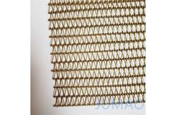 China Spiral Woven Decorative Wire Mesh For Architectural Baluster supplier