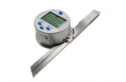 China LCD Digital Display Universal Bevel Protractor 1x360 2x180 4x90 Degree supplier