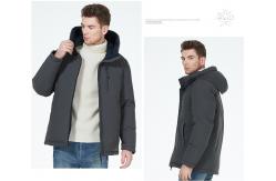China Dark Light Collided Casual Winter Jacket Business Casual Coat Two Faced supplier