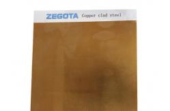 China Superior Properties Copper Clad Steel Sheet Good Bending Resistance supplier