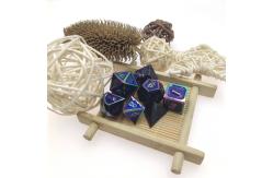 China CE Precision Polyhedron Dice Set RPG OEM Alloy For KTV Bar supplier
