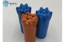 China Open Pit Thread Button Bit With Tungsten Carbide And High Strength Alloy Steel supplier
