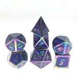 Multi Function Polyhedron Dice Set Sturdy 7 Pcs Size 12cm RPG Dice Set Zinc for sale