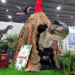 Amusement Park Real Size Animatronic Realistic Dinosaur Model for Theme Park for sale