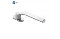 China Stylish Door Window Handle Customized Aluminum Alloy Material White Black supplier